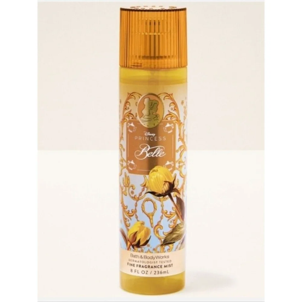 Disney Princess Belle Fine Fragrance Body Mist 8oz NEW Bath Body Works RARE